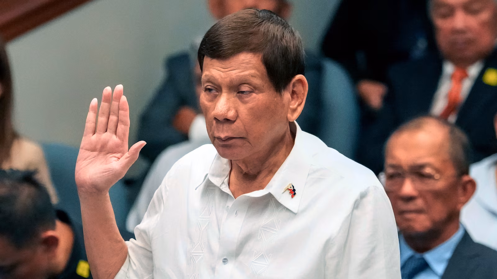El expresidente filipino Rodrigo Duterte es esperado en el tribunal de La Haya