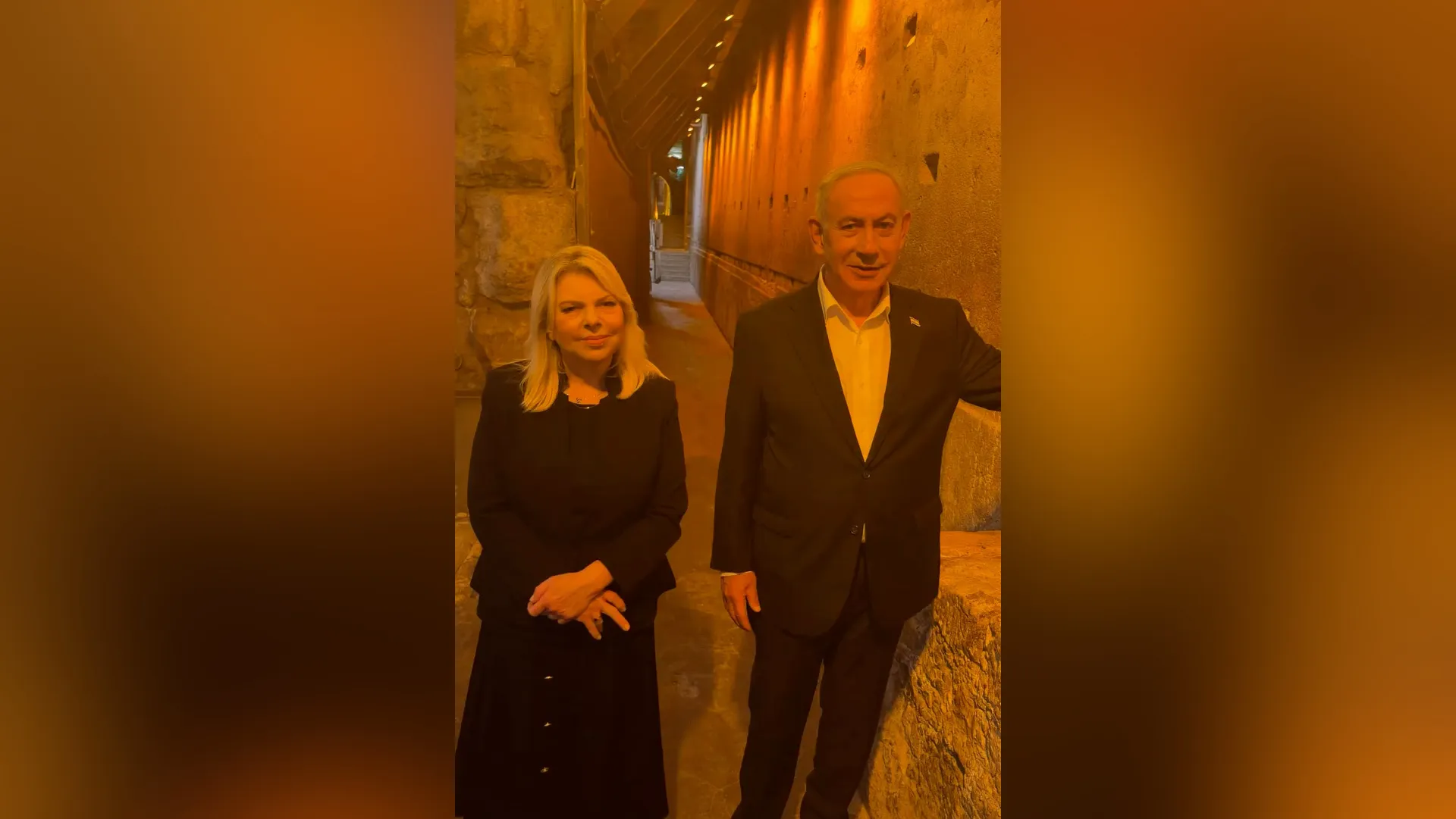 Netanyahu recorre los túneles bajo el complejo de la mezquita de Al-Aqsa