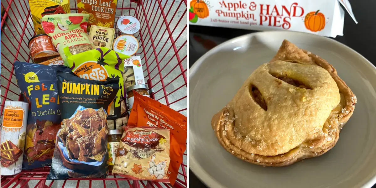 Probé 24 aperitivos de otoño de Trader Joe's y volvería a comprar al menos 16 de ellos
