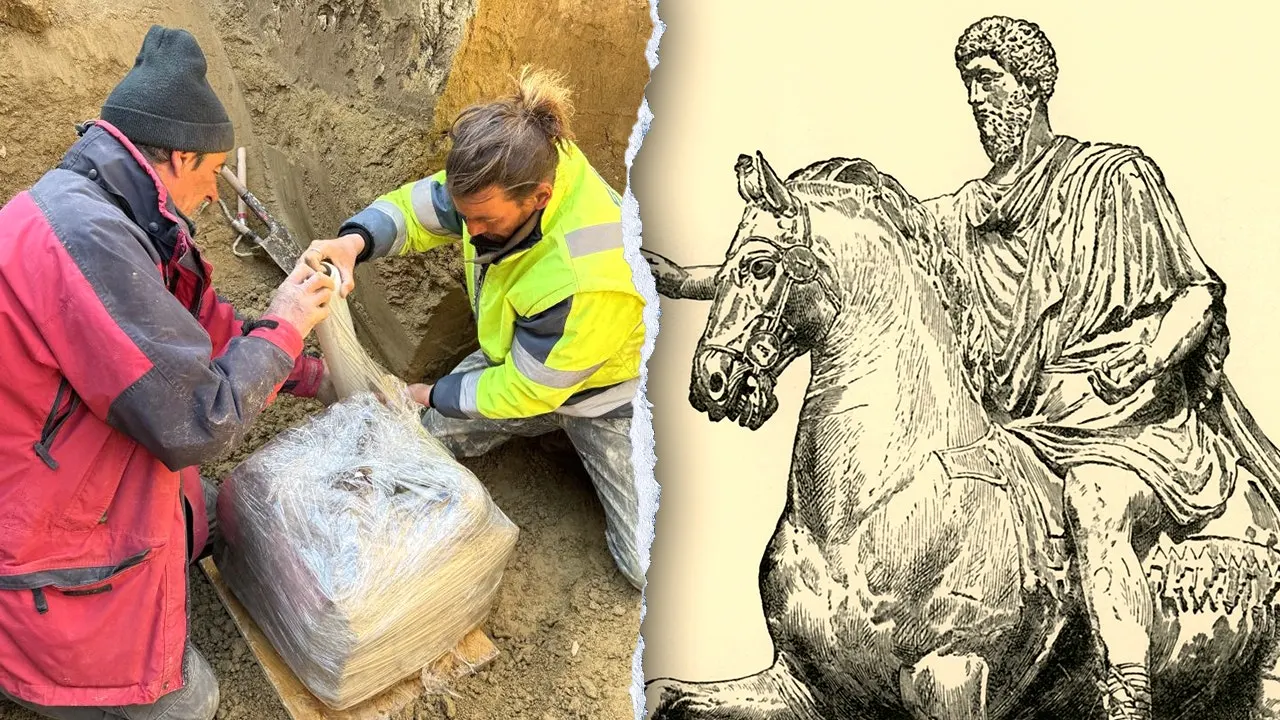 Un espeluznante descubrimiento del reinado de un legendario emperador romano revela restos de soldados y armas