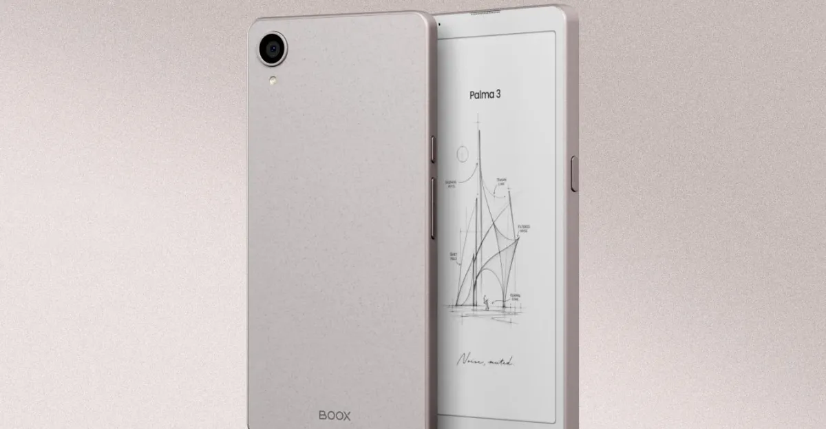 El Boox Palma 3 incorpora compatibilidad con lápiz óptico y un diseño renovado