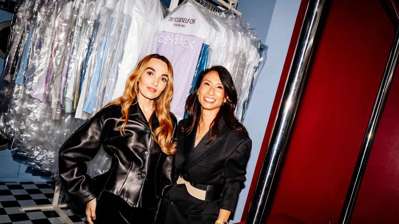 ¡Lea siempre la etiqueta de cuidado! Dentro de la fiesta de Poshmark en una tintorería durante la NYFW